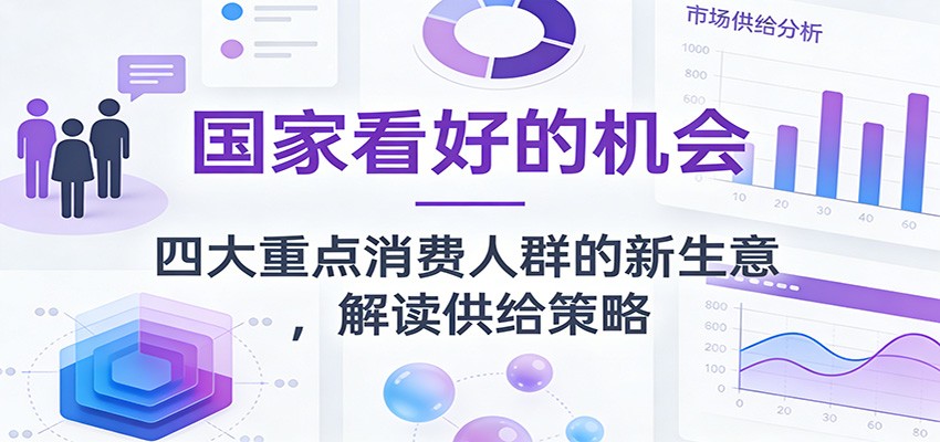 公众号付费文章:国家看好的机会,四大重点消费人群的新生意,解读供给策略-一个小目标云网创